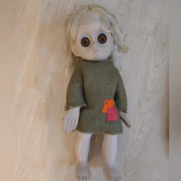 RARE 1965 vintage Hasbro Little Miss No Name Doll with Box - Picture 2 of 13